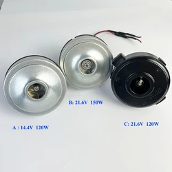 1PC 545 Brush Motor Fan DC 14.4V 120W/ 21.6V 150W/ 22.2V 120W High-power Handheld Vacuumum Cleaner with Double Ball Bearing