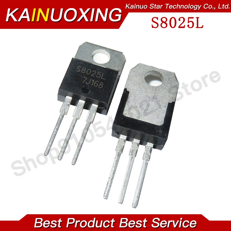 5pcs S8025L TO220 S8025 TO-220 25A 600V SCR S8020L S8020 S8055R S8055 S6015L S6015 S6020L S6020 S6025L S6025 S4025L S4025 new