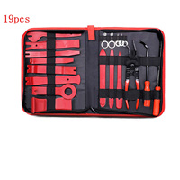 12/19pcs Auto Interior Disassembly Kit Car Plastic Trim Removal Tool Car Clips Puller Panel Tools For Auto Trim Puller Set