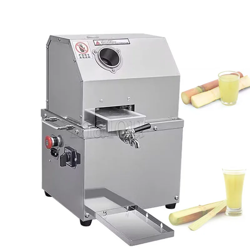 

Commercial Sugarcane Juicer Automatic Stainless Steel Desktop Sugar Cane Machine Cane-Juice Squeezer Cane Crusher