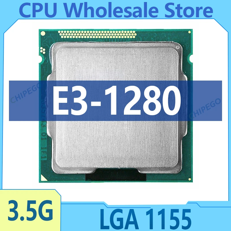 Xeon E3-1280 E3 1280 3.5 GHz Quad-Core Eight-Thread CPU Processor 8M 95W LGA 1155