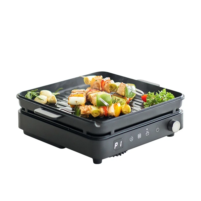 

Household Touch Control Induction Cooker Multi-functional Cooktop Induction Heating Plate Induction Cook with Deep Pot