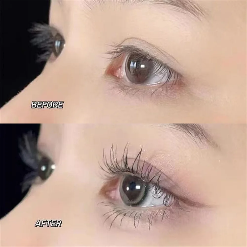 1/2PCS Waterproof Mascara Look Natural Mascara For Beginners Universal The Best Mascara Lasting Mascara Curling Comb Mascara