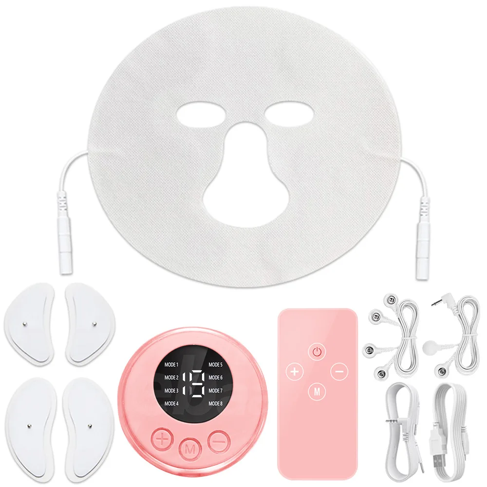 EMS Facial Massager Microcurrent Muscle Stimulator Facial Lifting Skin Tightening Anti-Wrinkle Muscle Stimulator Beauty Device