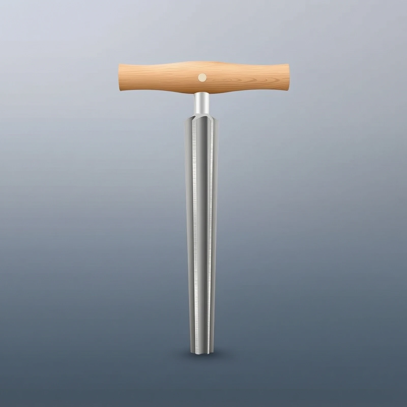 T-Handle Tapered Reamer High-Speed Steel Bass Endpin Reamer Luthier Tool Long-Lasting Easy to Use for Luthiers