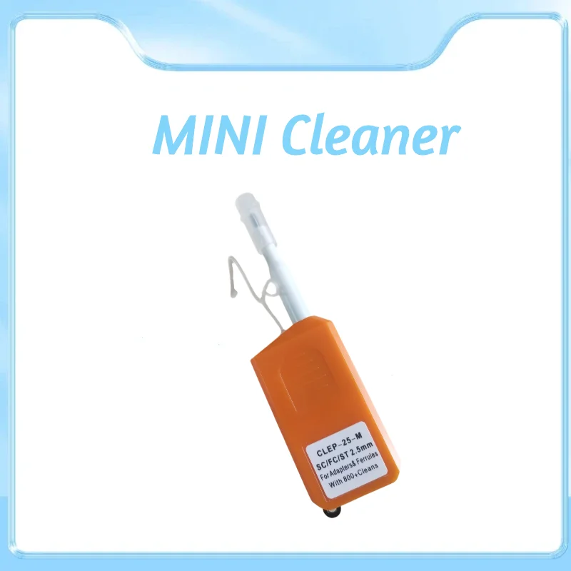 Mini Newest Fiber Optic Cleaner with One Click for 2.5mm SC /FC/ST /FC and 1.25mm LC Connectors Cleaning Pen FTTH