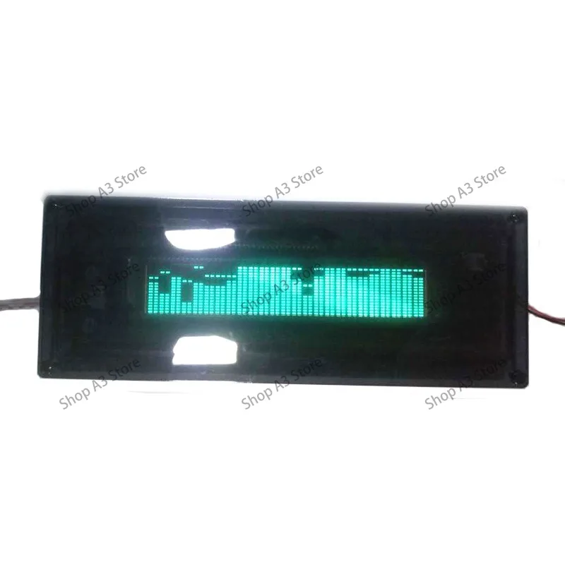 Green fluorescent new spectrum DIY25 frequency division 17-level LED screen display 12V light dynamic