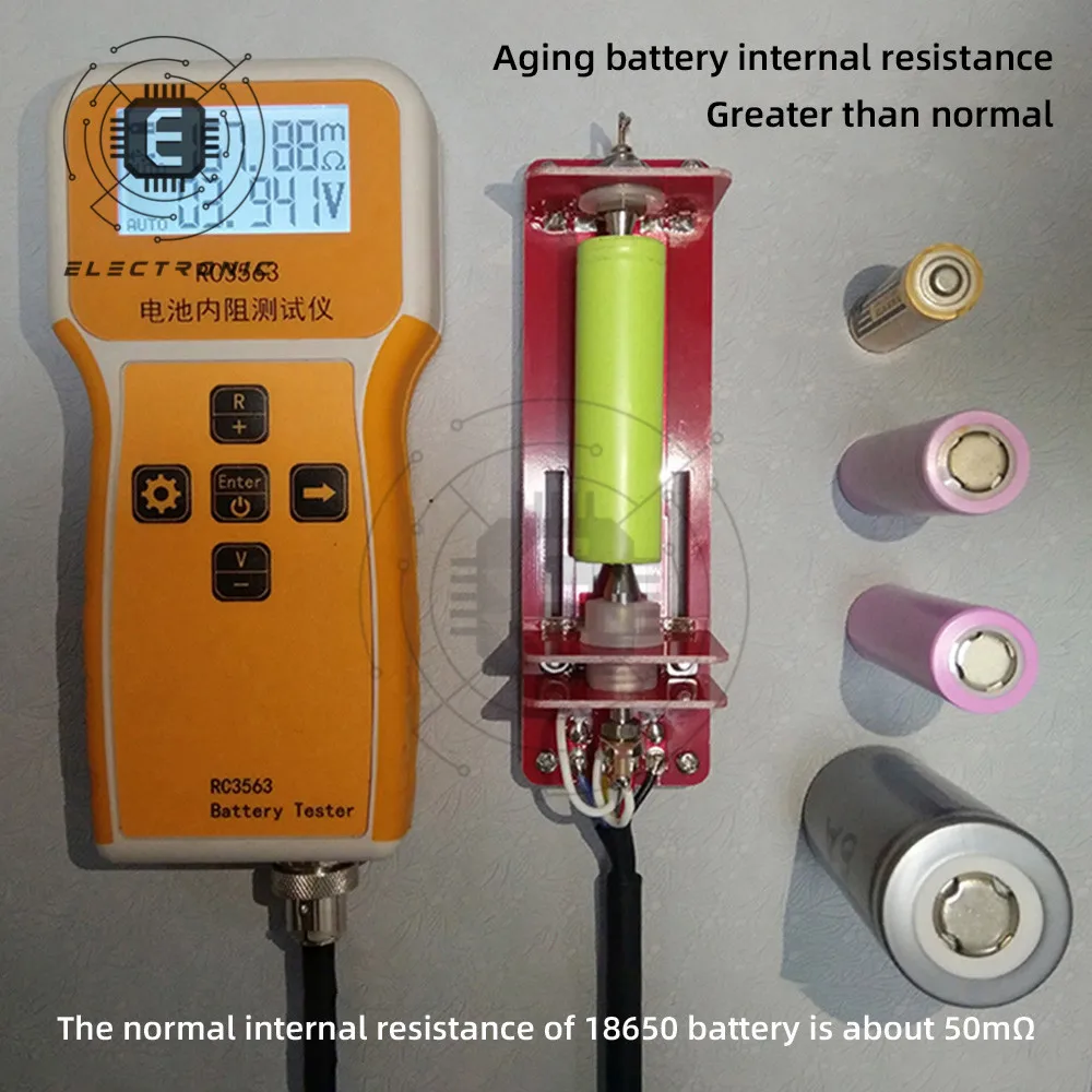 Sonda di fascia alta RC3563 rilevatore di resistenza interna ad alta precisione vero Tester per batterie per auto al litio al piombo acido AC