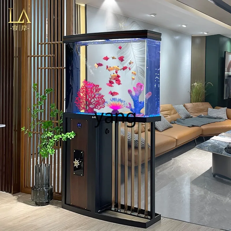 CX Living Room Acrylic Make a Fortune as Endless as Flowing Water Bottom Filter Creative Floor Cylinder