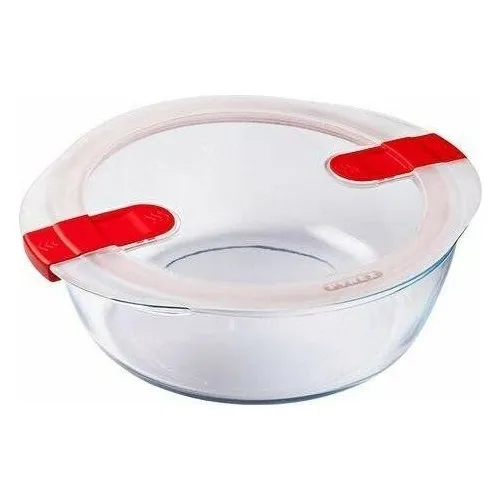 Pyrex Round Storage Container Microwave 2.3 L