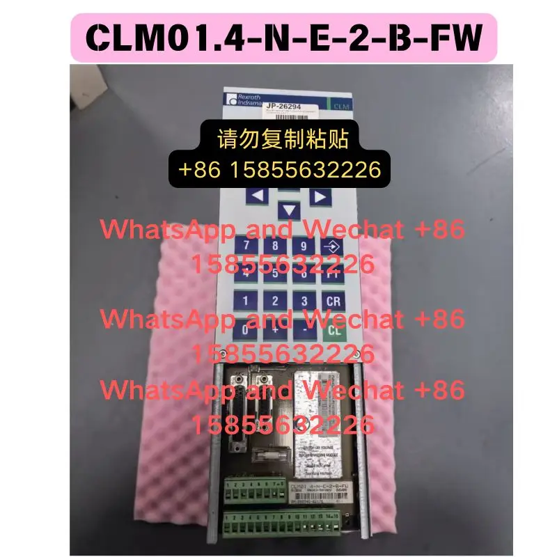 

Used Controller CLM01.4-N-E-2-B-FW with program card FWA-CLM1.4-LA1-01VRS-MS Functional test OK Fast Shipping
