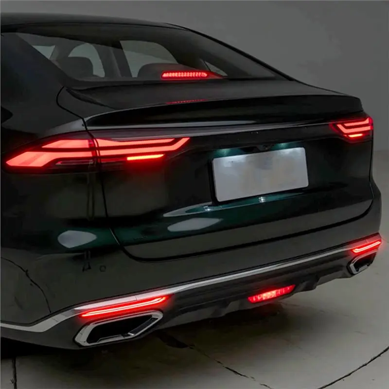 LED Rear Bumper Brake Light For Geely Emgrand 7 EC7 2026 Dynamic Turn Signal& 3 Function Reflector Light