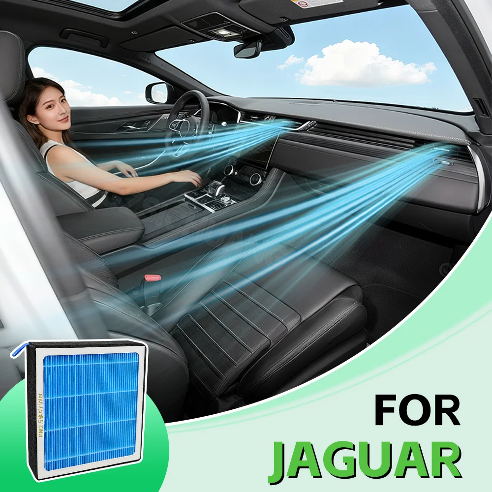 

Car Air Conditioning Filter Element For Jaguar F-Pace I-Pace XE XF High Flow Air Filter Replacement Jaguar Interior Accessories