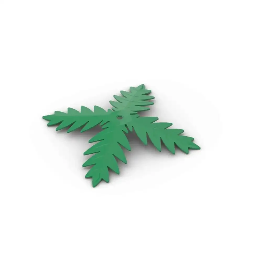 MOC 1PCS 30339 Plant Tree Forest Garden Palm Leaf 4 Building Blocks Kit Assemblable Bricks Toy Special Day Kid Birthday Gifts