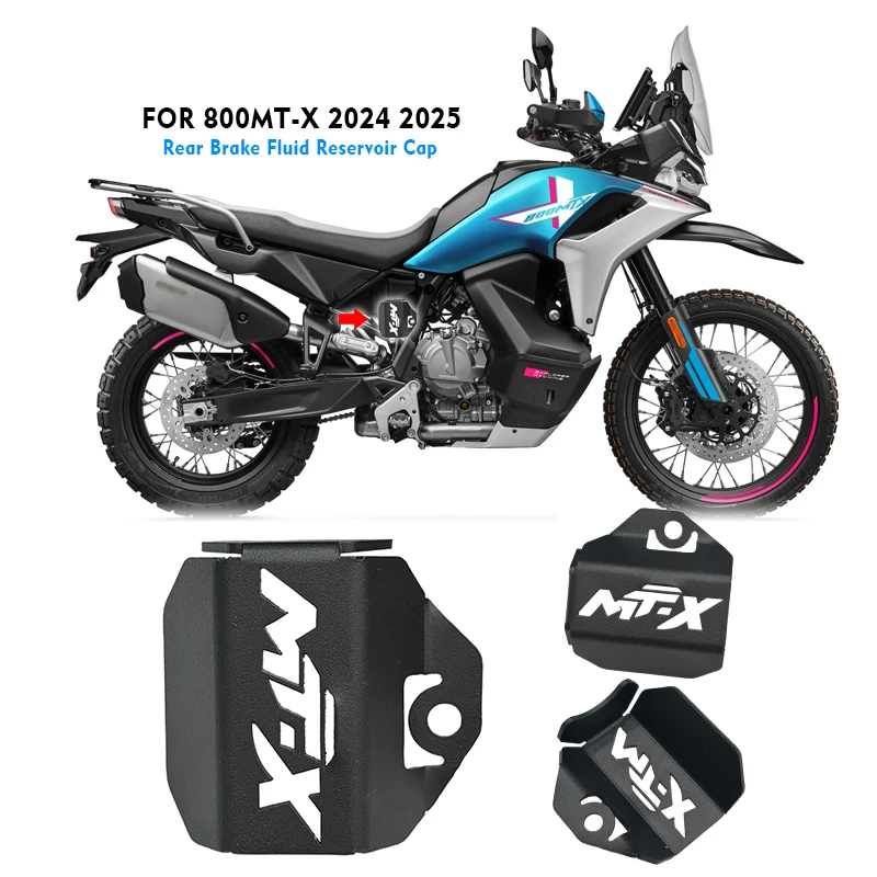 

800 MT-X мотоциклетная задняя крышка бачка тормозной жидкости, аксессуары для защиты для CFMOTO CF 800MT-X mt-x800 800 MT X 2024 2025