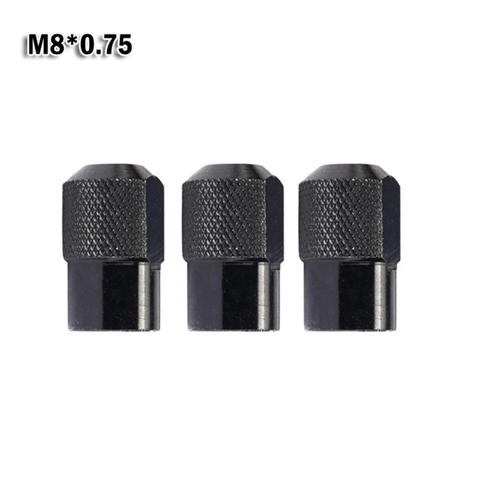 미니 드릴 척, M8X0.75mm 척 너트, 로터리 공구 드릴 비트 척 어댑터, 렌치 전동 공구 조각기 액세서리, 3 개