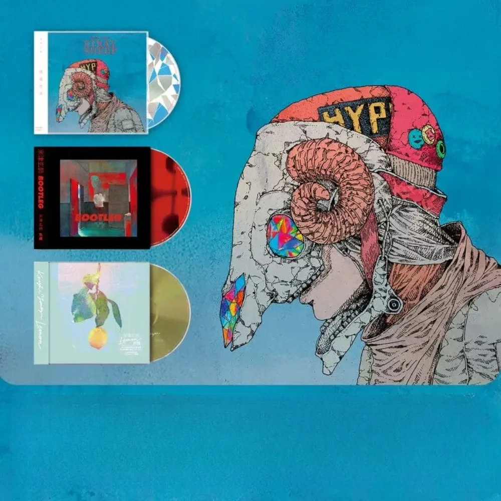 

Kenshi Yonezu 3-Album Collection CD - Stray Sheep & Lemon J-Pop Healing Tracks
