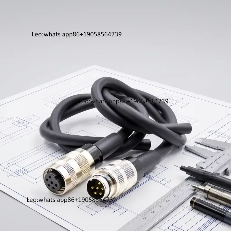 M16 Waterproof Connector Cable 2 3 4 5 6 7 8 12 14 16 Pin Male Female Aviation Circular AISG C091 | METABEE B2B Factory