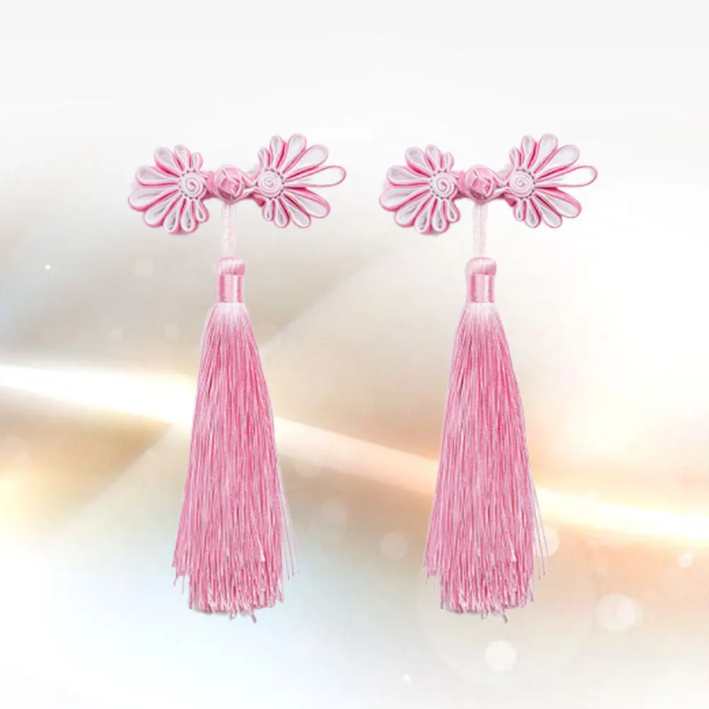 

1 пара заколок для волос с кисточками в китайском стиле, толстые заколки для волос, детские аксессуары для волос, свадебная вечеринка, повседневное использование, заколка с кисточками