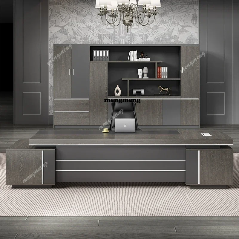 New arrive Multifunction Home Furniture Computer Offices Office Desk Work Organizer Desks Gaming Table Executive Modern Room Off