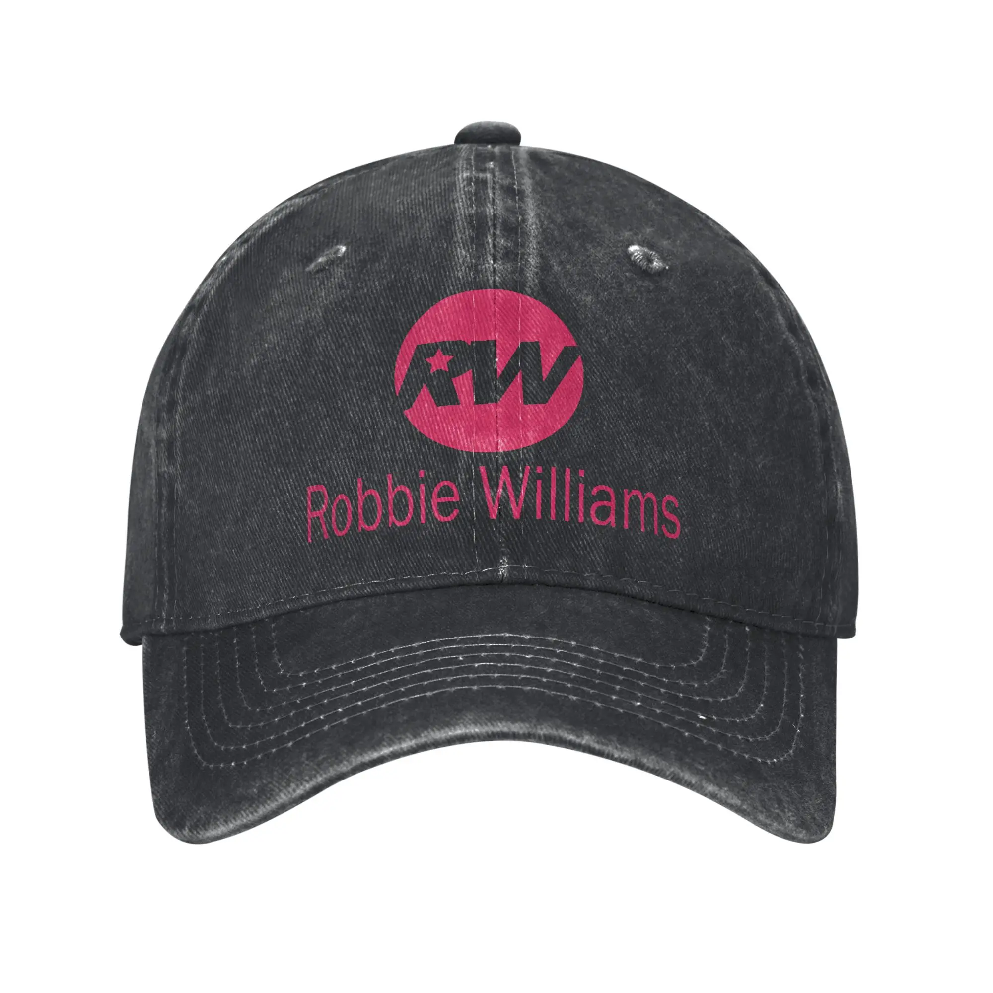 

Robbie Williams Live 2025 Tour Concert Baseball Caps Accessories For Unisex Adjustable Trucker Hat