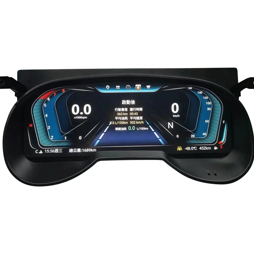 

Android 9.0 Car Meter Screen Dashboard for Toyota RAV4 RAV-4 2019 2020 Multimedia Player Car LCD Instrument Cluster