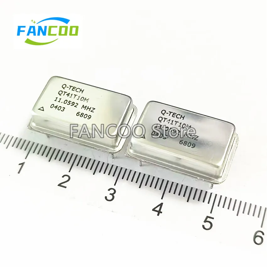 5pcs 11.0592M 11.0592MHZ 11.0592 Crystal Oscillator Active OSC DIP-4 Rectangle Full Size 3.3V 5V
