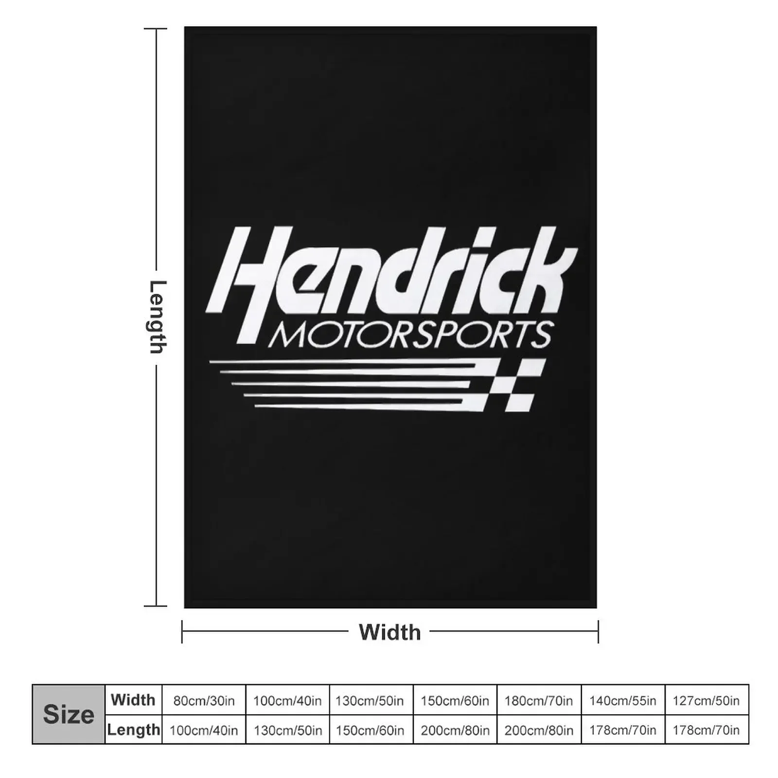 Hendrick Motorsport Throw Blanket Flannels anime Tourist Blankets For Bed Blankets