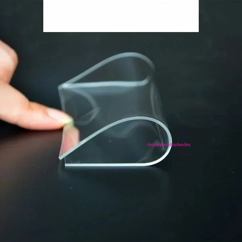 فيلم PDMS فيلم السيليكون العضوي عزل مسعور بولي ديميثيلسيلوكسان فيلم شفاف درجة الحرارة ومقاومة الطقس م