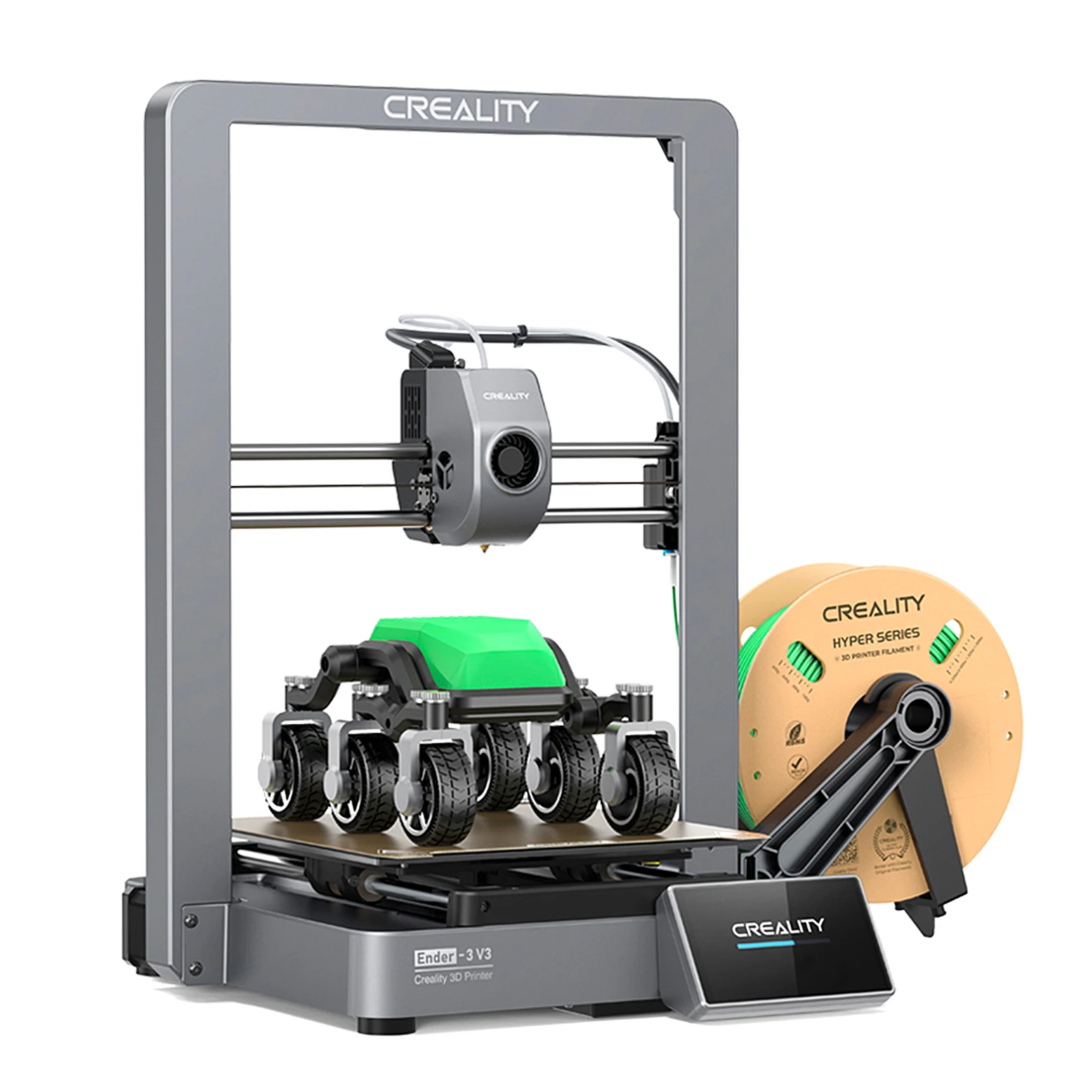 Creality Ender-3 V3 Speedy 600mm/s CoreXZ 3D Printer with Dual-gear Direct Extruder PEI Printing Platform Support Auto-leveling