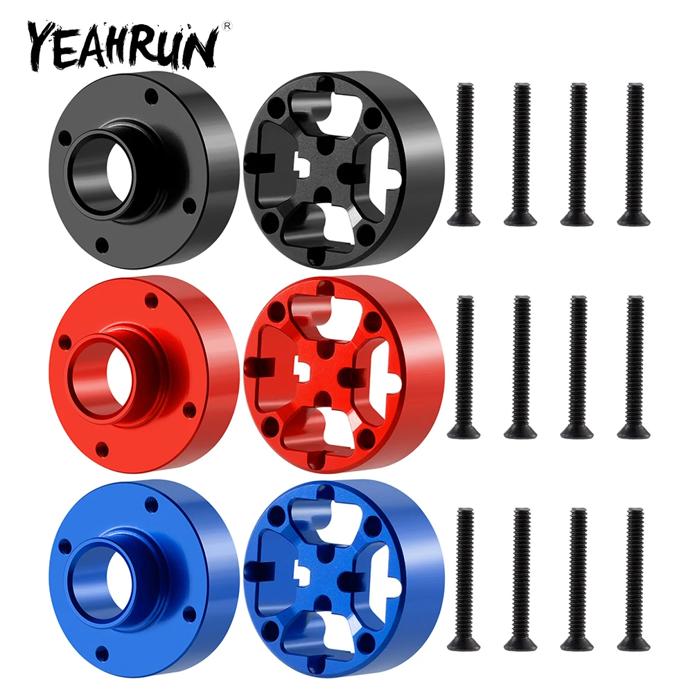 

YEAHRUN Aluminum Alloy Universal Front/Rear Differential Cover for ARRMA GRANITE GROM 1/18 RC Car Monster Truck Upgrade Parts