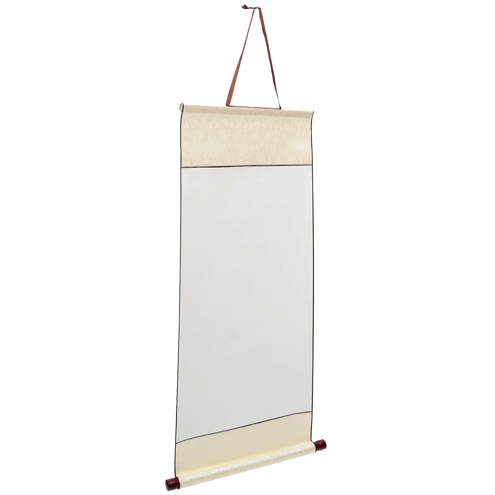 Rice Paper Sprinkled Gold Child Drawing Deckle Edge Wall Mounting Scroll Blank Calligraphy