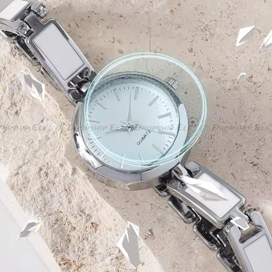 

Женские часы-браслет Mujer Relojes с маленьким циферблатом, кварцевые наручные часы для отдыха, женские элегантные часы Montres Femmes