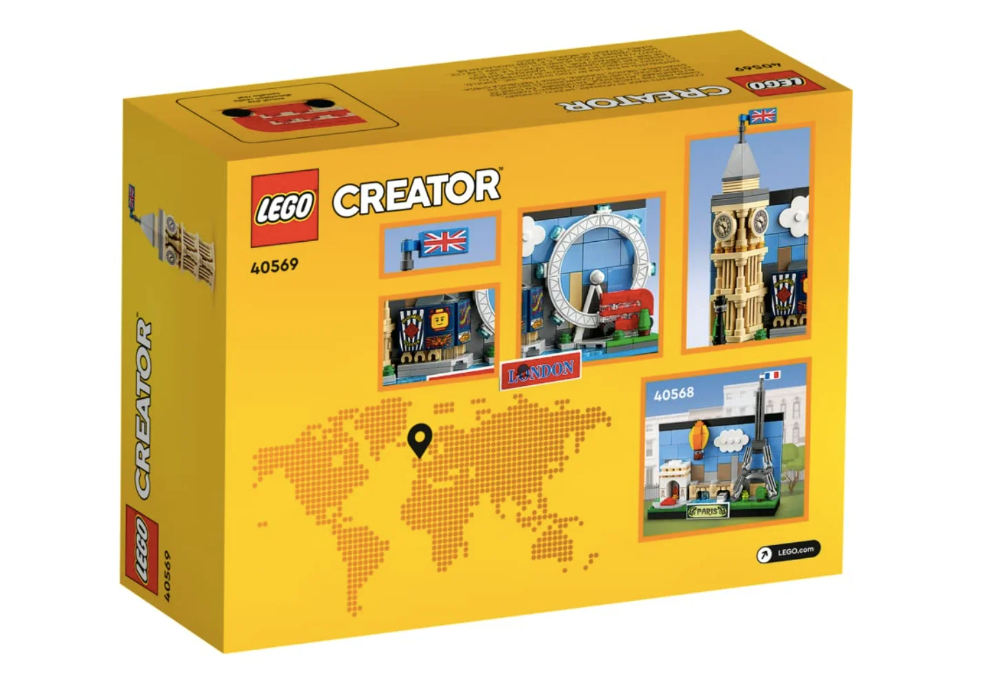 LEGO Creator LEGO® London Postcard Big Ben, Piccadilly Circus and the London Eye 40569