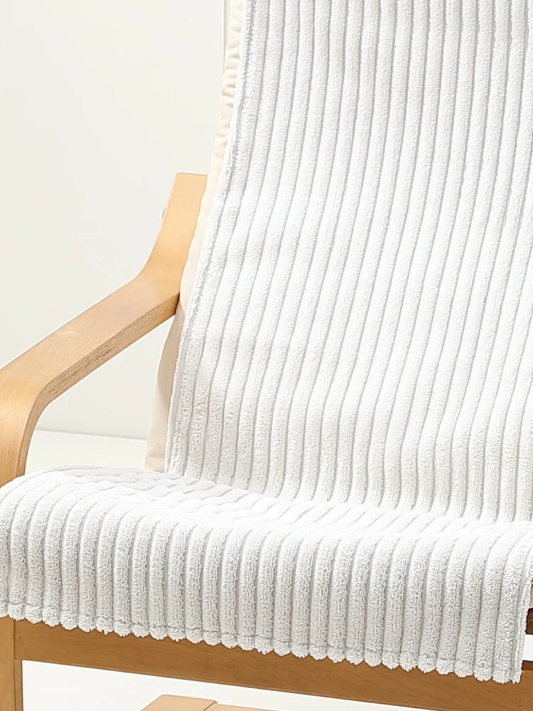 Funda de Cojín Antideslizante de Felpa para Sofá Individual de Invierno, Funda de Tela para Silla, Funda Protectora de Tercio...