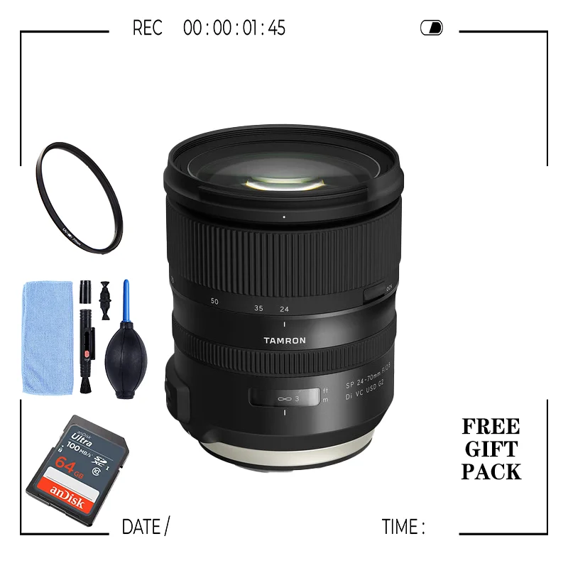 

Tamron SP 24-70mm F2.8 Di vc UsD G2 Lens For Canon Nikon