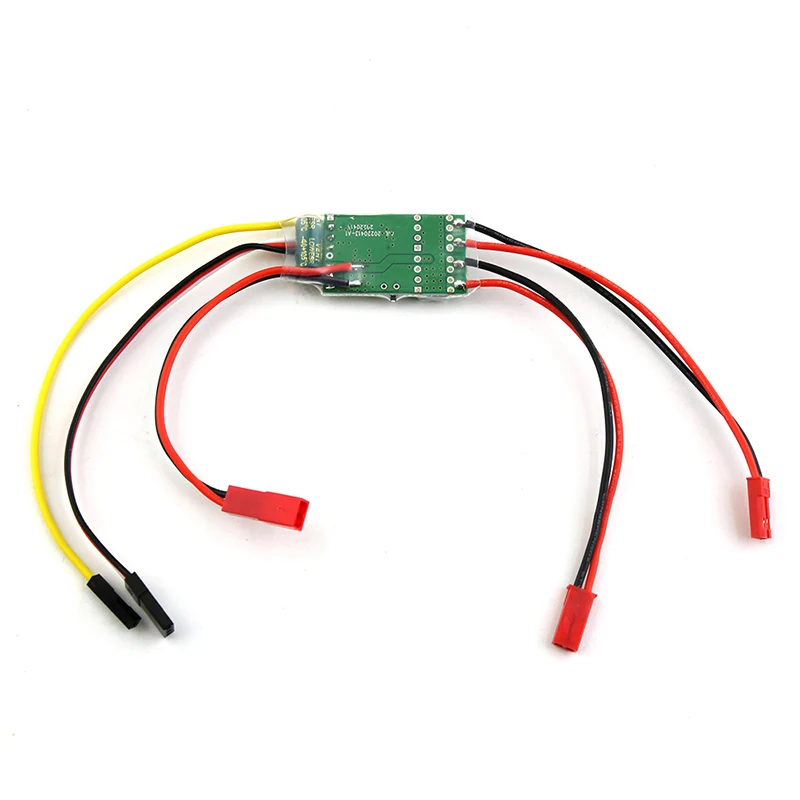 1PC Dual Way Bidirectional Brushed ESC 2s-3s Lipo 5a Speed Control For RC Model Boat/Tank/Car 130 180 Brushed Motor Spare Parts