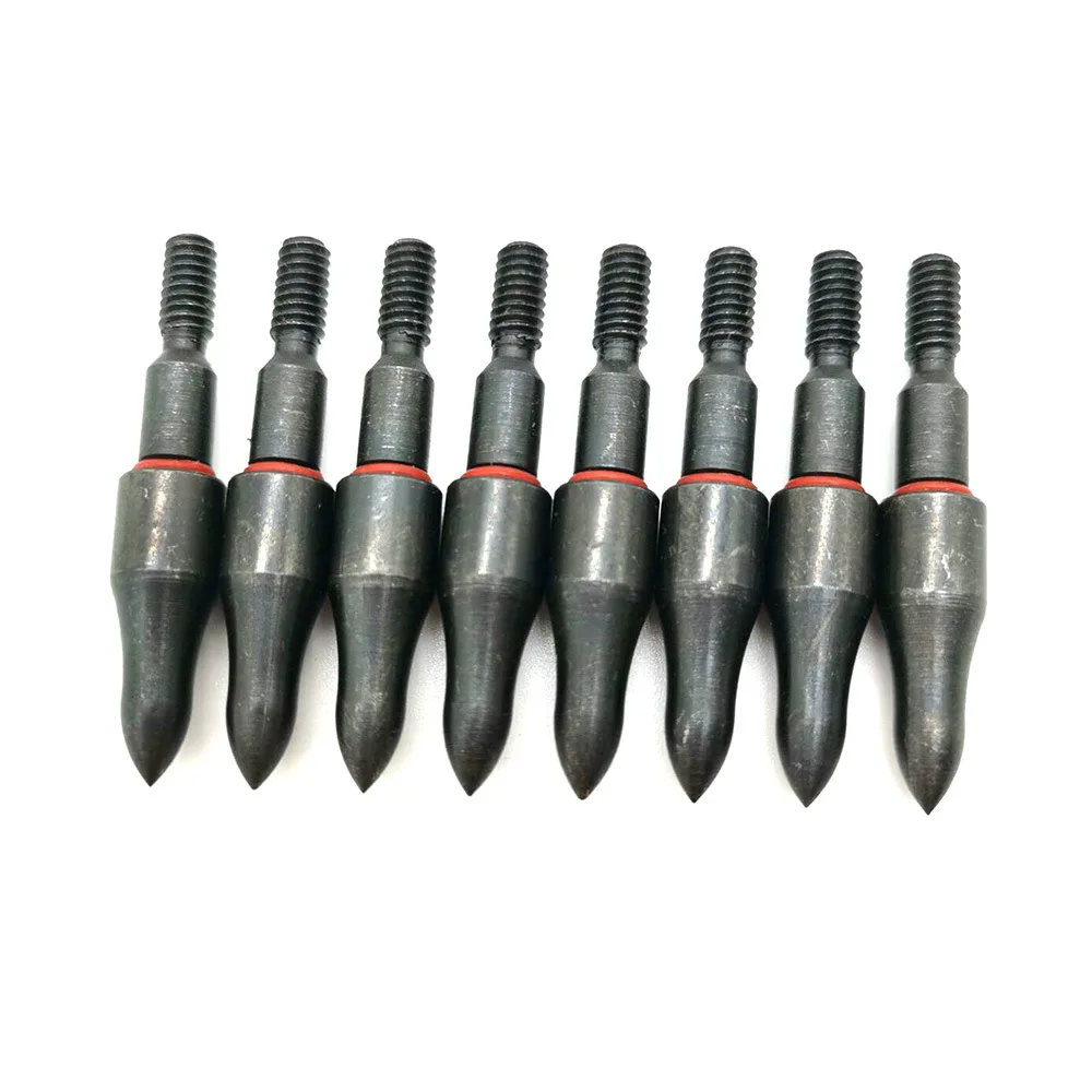 

6/12pcs 100 Grain Target Arrowhead Archery Points Tips Screw-in Arrow Tip Bow Arrow Hunting Shooting Accessories ﻿
