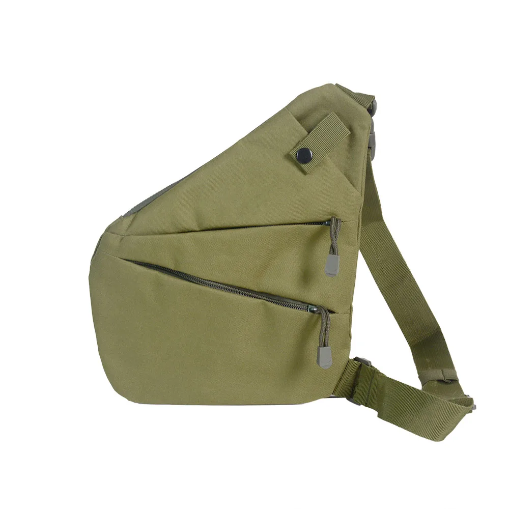Bolsa de hombro táctica de camuflaje para ventilador militar al aire libre, bolso cruzado ligero para ciclismo, escalada de montaña, bolsa de almacenamiento Digital, deportes