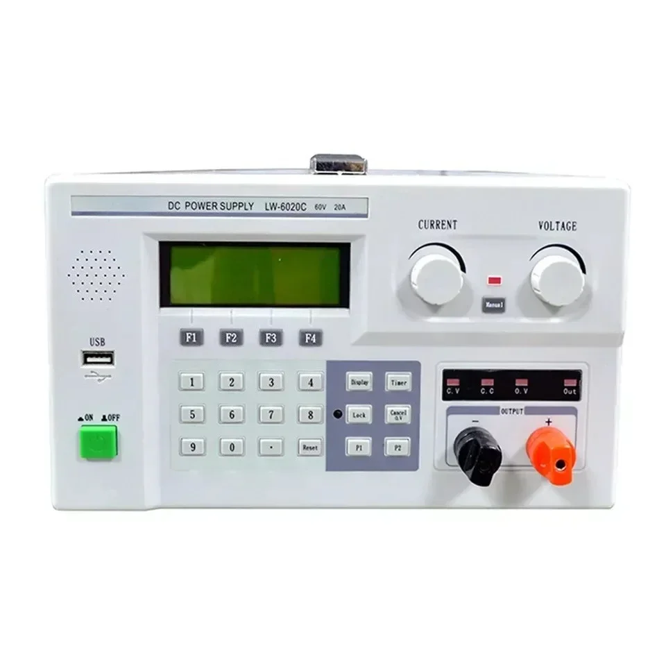 LW-3005C 300V 5A Programmable DC Regulated Desktop Power Supply Digital Adjustable Switching Power Source Electroplating Use