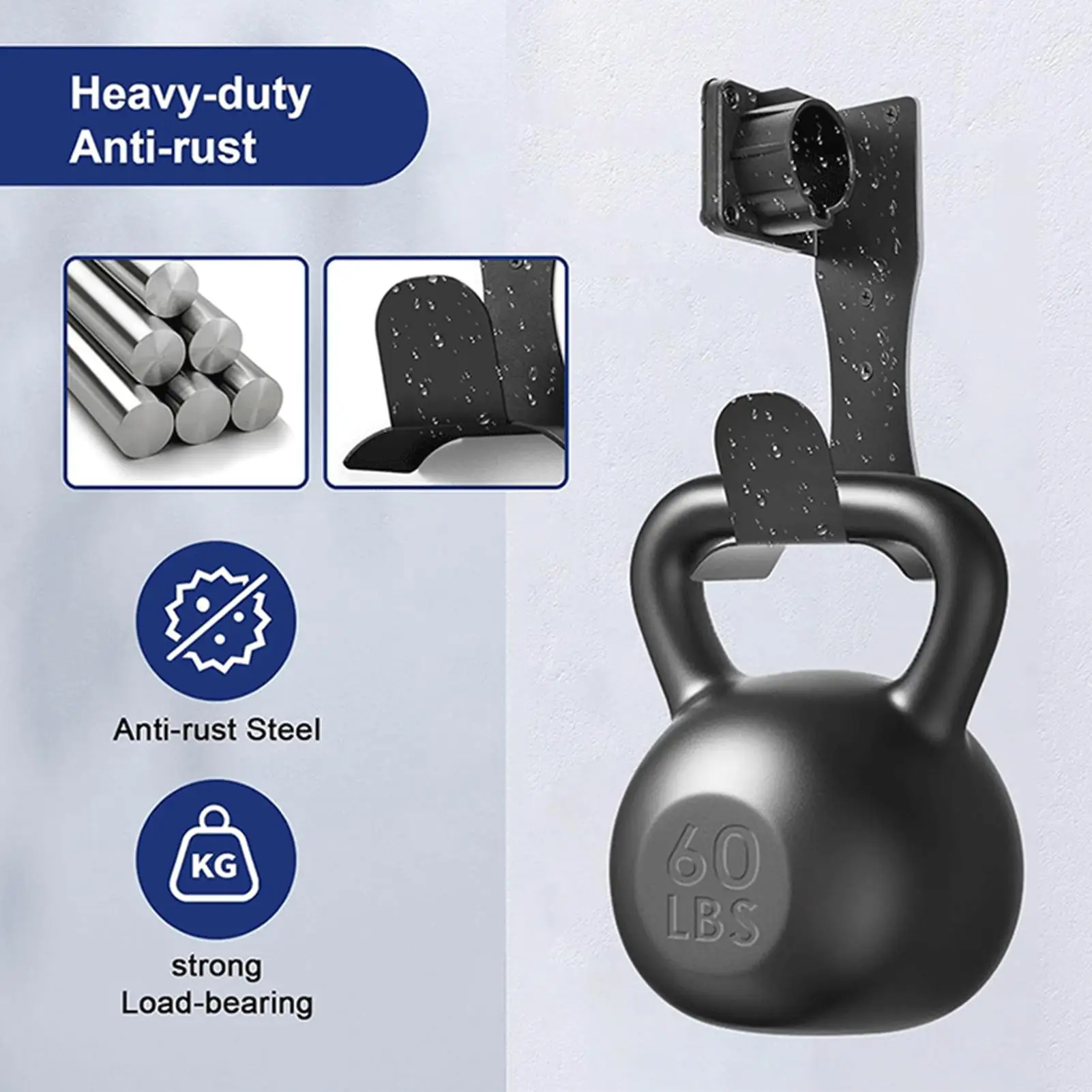 

EV Charging Cable Holder Stainless Steel Wall Mount Bracket EV Charger Stand For Home Camping Daily Adventure Vehicle Road Trip