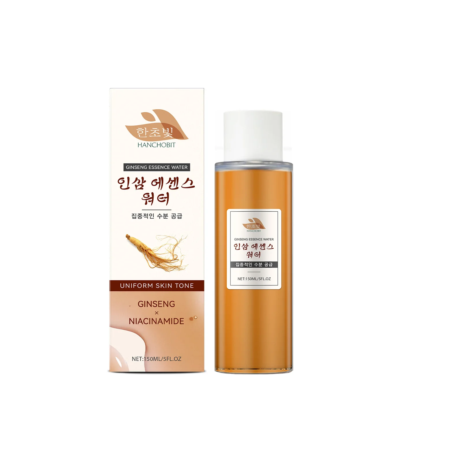 

Ginseng Essence Water - Red Ginseng & Niacinamide Hydrating Toner
