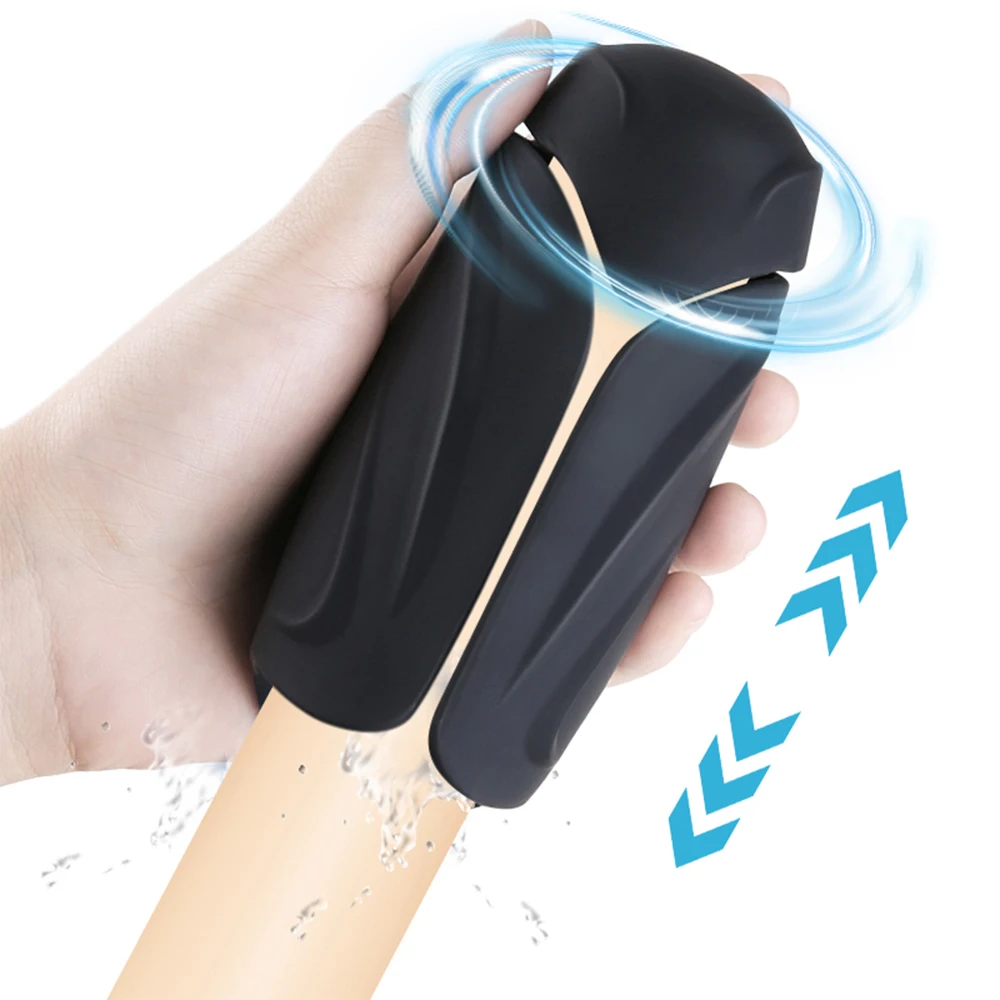 Automatic Glans Vibrator Male Masturbator Cup Delay Ejaculator Penis Trainer Cock Stimulator Endurance Massager Sex Toy For Men