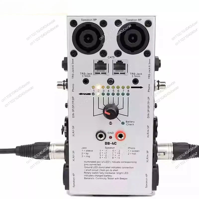For Alctron/Aktron DB-4C/CT-8 Audio Signal Network Engineering Equipment Computer Tools Cable Tester