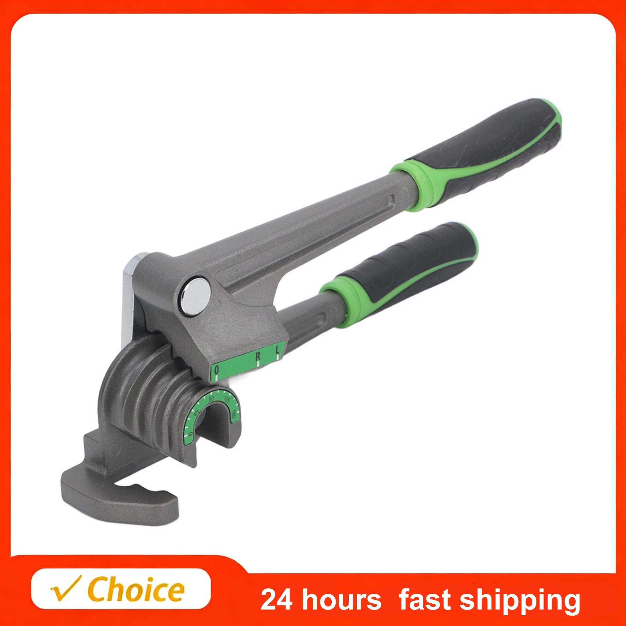 3 in 1 Pipe Bender Tool Tubes Bending Tool 180 Degrees 1/4
