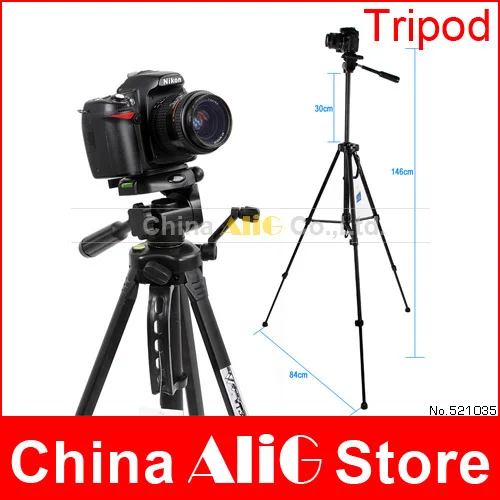 Professionelles Reisezimmerstativ für Canon Nikon Sony Fujifilm DSLR-Kamera
