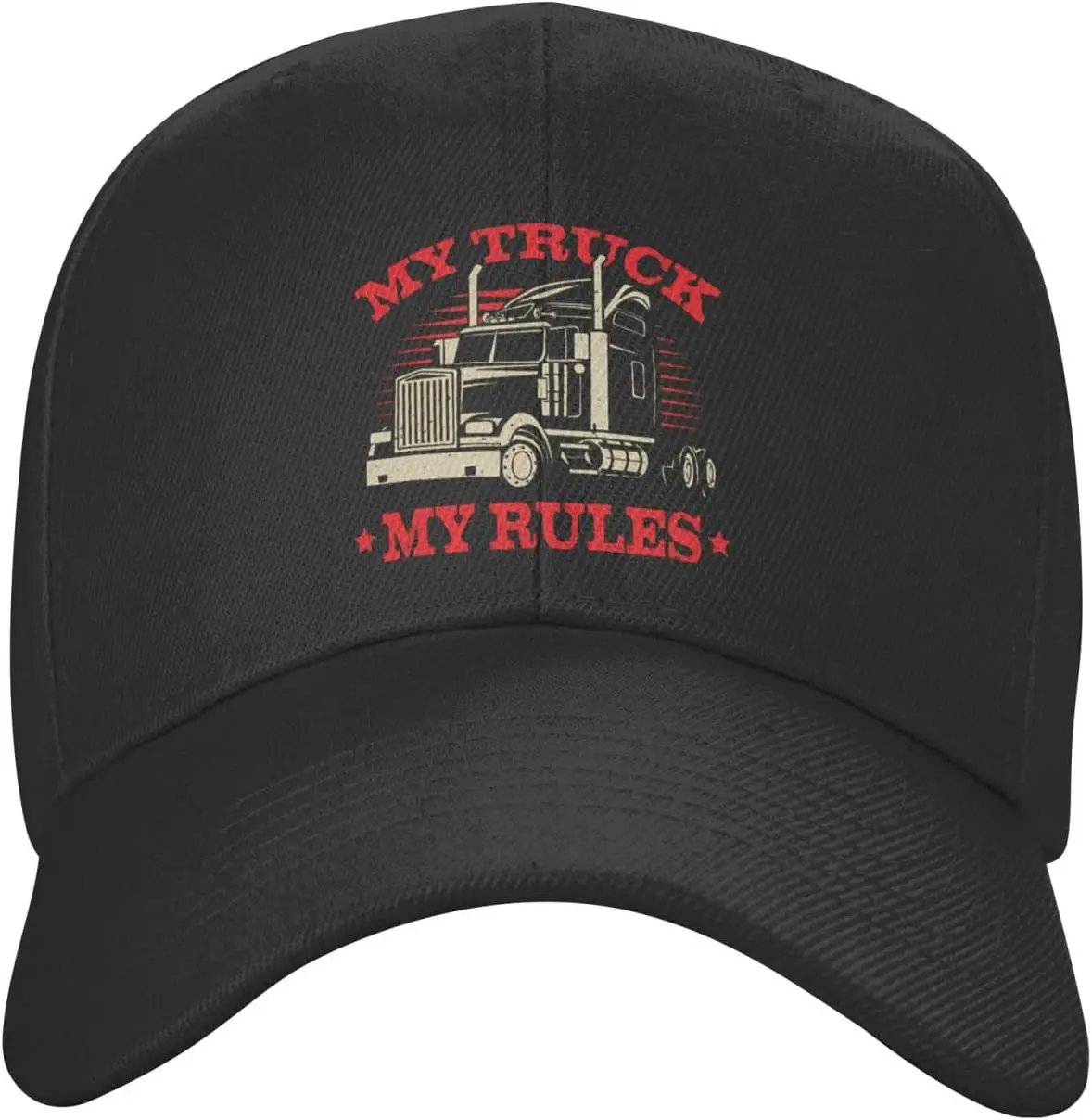 My Truck My Kingdom Funny Soft Baseball Cap Perfect for Adding a Playful Touch to Your Outfits