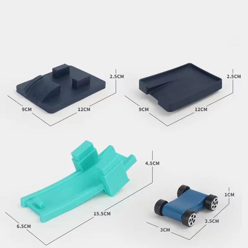 لغز الأطفال اللبنات تطوير الدماغ طفل مزلق سيارة بارك خليط سيارة المسارات ألعاب تعليمية للبنين 2 3 4 5 سنوات