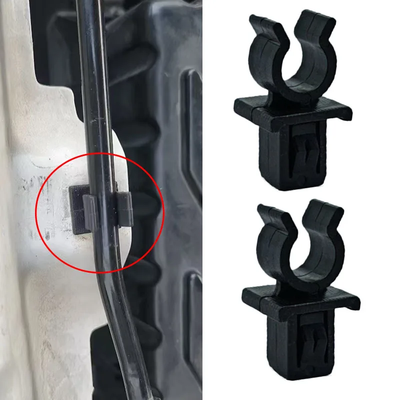 1/2x para toyota para rav4 corolla yaris capô suporte haste fixação clipe capô strut fivela parte do carro guarnição prendedor retentor clipe