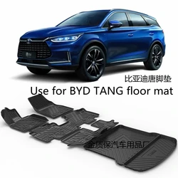 Use for BYD TANG car carpet BYD TANG car floor mats BYD TANG trunk mat Full Set Trim to Fit For BYD TANG waterproof floor mats